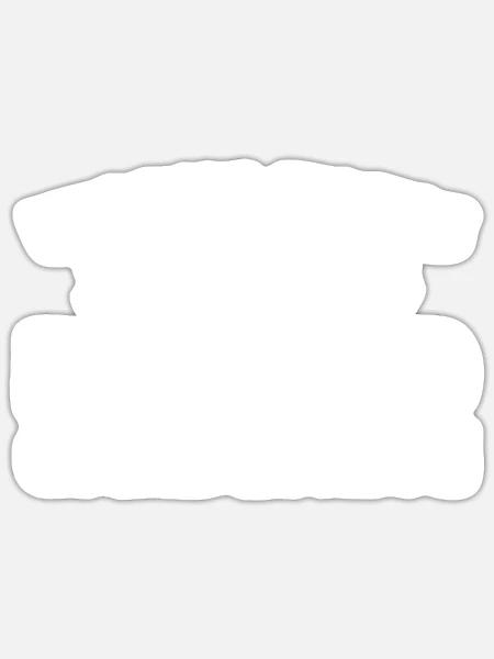 Hobbygärtner Garten - Sticker Größe S (10 x 10 cm) - Mattweiß