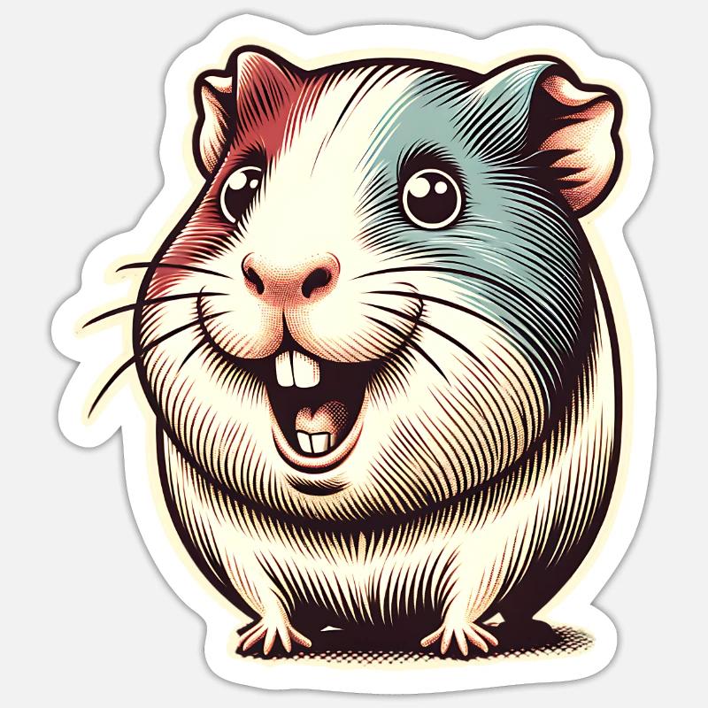 Sticker taille S (10 x 10 cm) - 