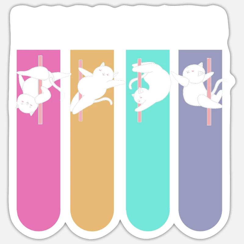 Pole Dance Sticker Größe S (10 x 10 cm)