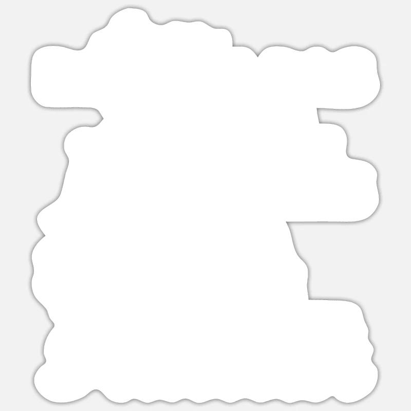 Ich schnarche nicht, ich träume, dass ich ein Traktor bin Sticker Größe S (10 x 10 cm)
