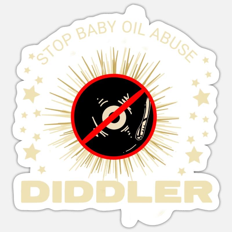 Diddler Sticker Größe S (10 x 10 cm)
