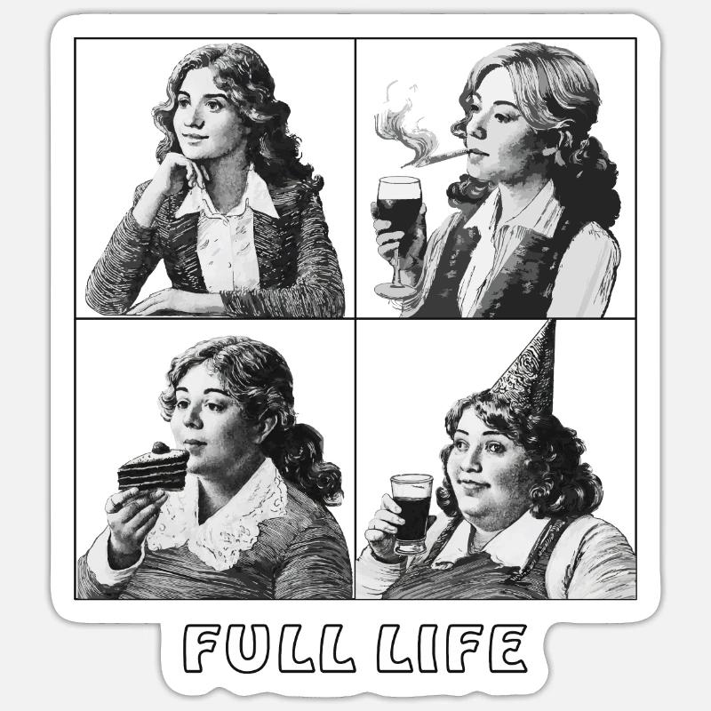 Sticker size S (10 x 10 cm) - 