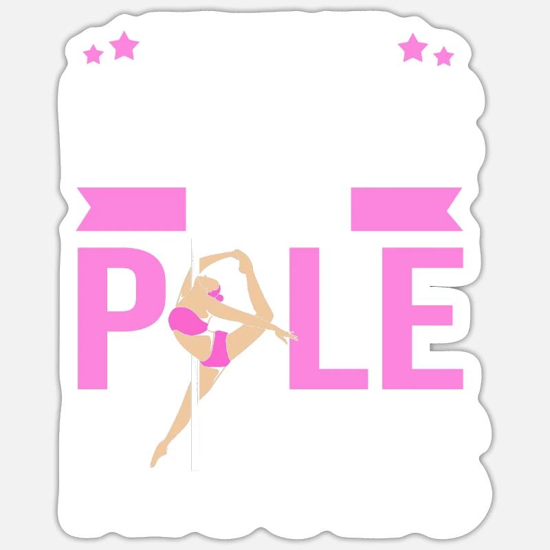 Pole Dance Sticker Größe S (10 x 10 cm)