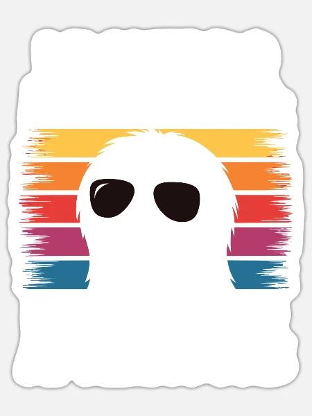 Bürohumor - Sticker Größe S (10 x 10 cm) - Mattweiß