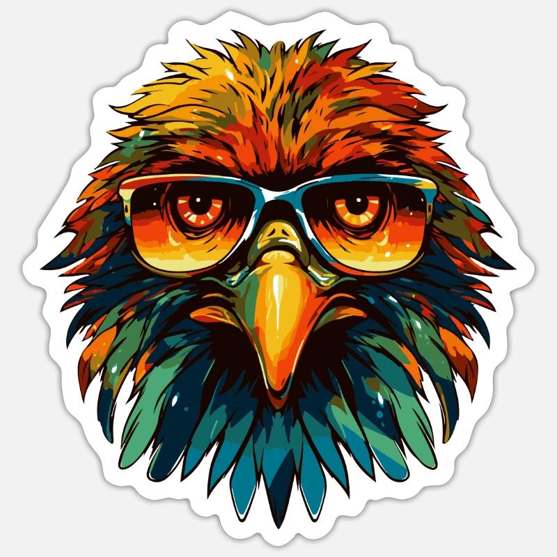 Sticker taille S (10 x 10 cm) - 