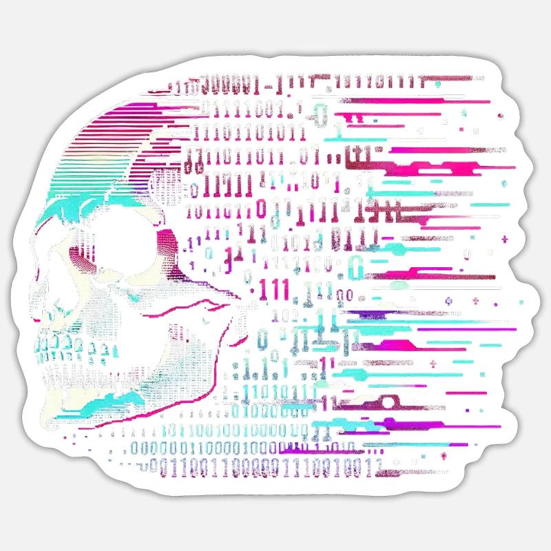 Hacker Programmer Programming Computer Science Sticker size S (10 x 10 cm)