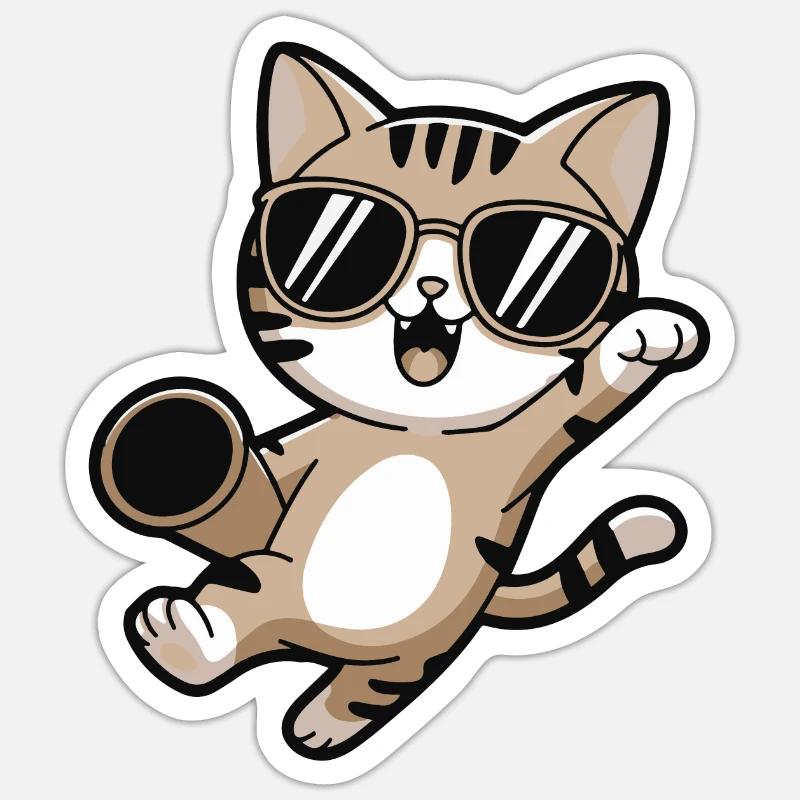 Sticker Größe S (10 x 10 cm) - 