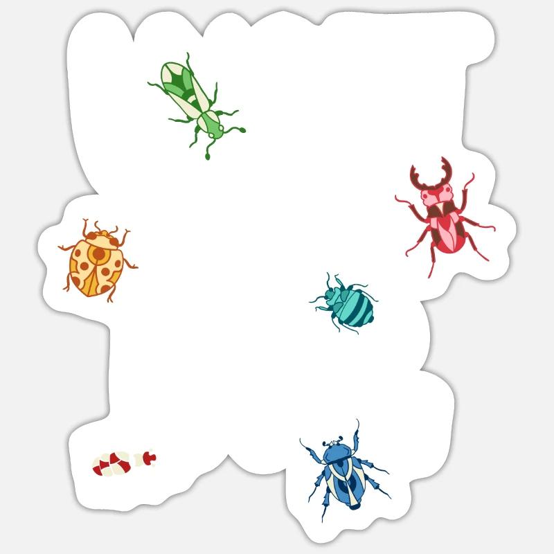 Wait, I see a bug explorer adventure Sticker size S (10 x 10 cm)