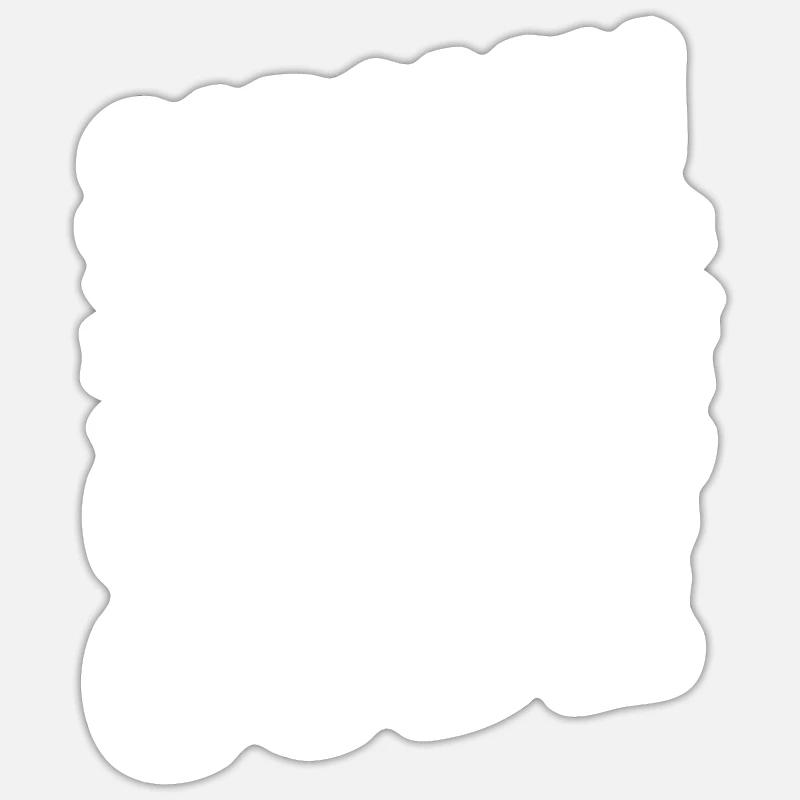 Sarkasmus Gene DNA Genetik - Sticker Größe S (10 x 10 cm) - Mattweiß