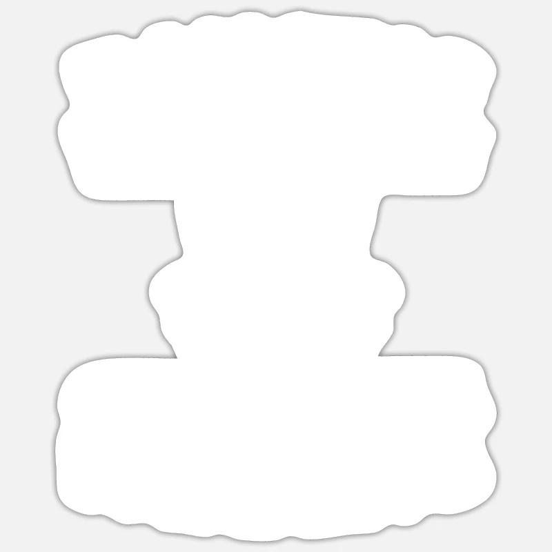 Frisbee Golf Disc Golf Sticker Größe S (10 x 10 cm)