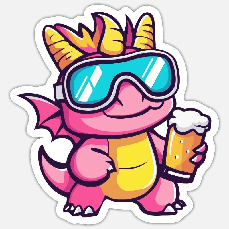 Sticker Größe S (10 x 10 cm) - 
