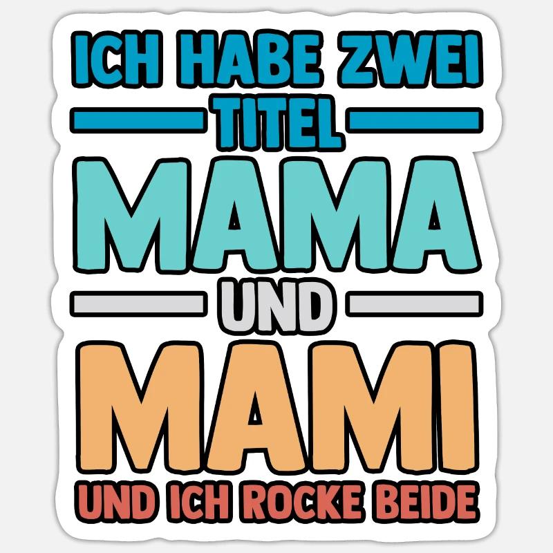 Mutter Stiefmutter Muttertag Mama Sticker Größe S (10 x 10 cm)