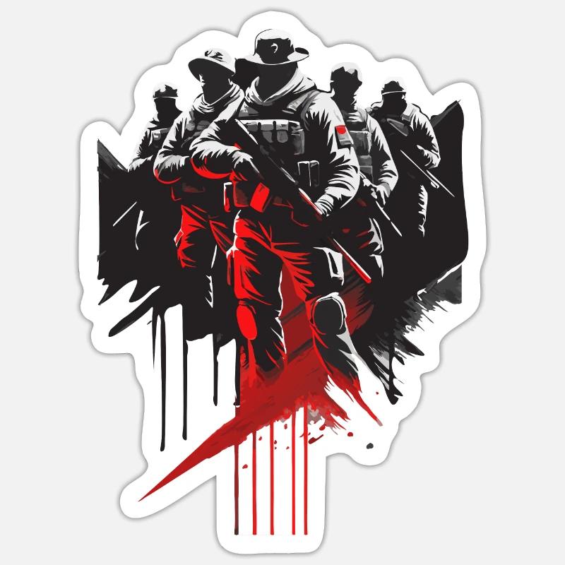 Sticker Größe S (10 x 10 cm) - 