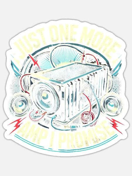 Nur noch eine Ampel, versprochen - Sticker Größe S (10 x 10 cm) - Mattweiß