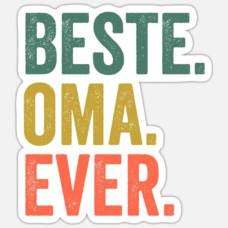 Sticker Größe S (10 x 10 cm) - 