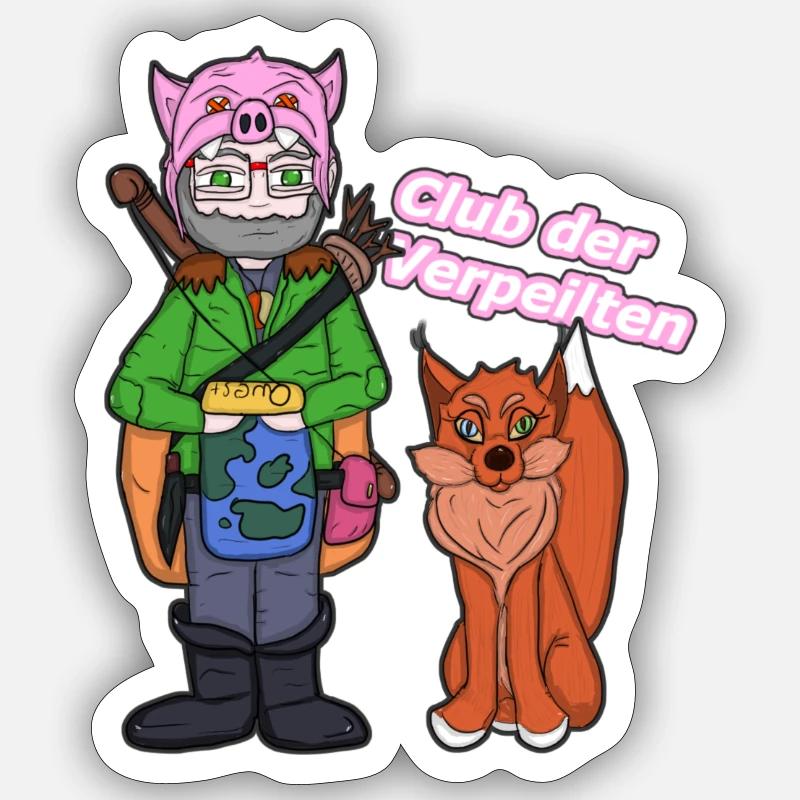 Sticker Größe S (10 x 10 cm) -