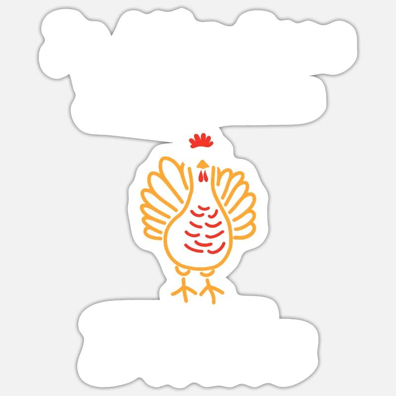 Sticker taille S (10 x 10 cm) - 