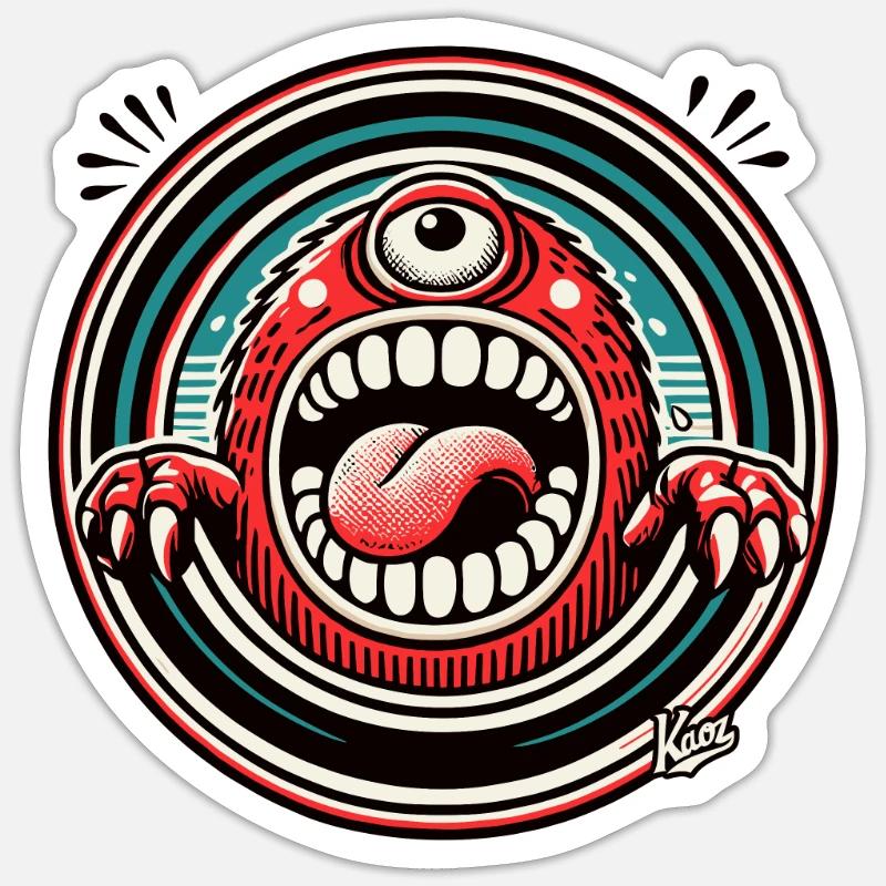 Sticker taille S (10 x 10 cm) - 
