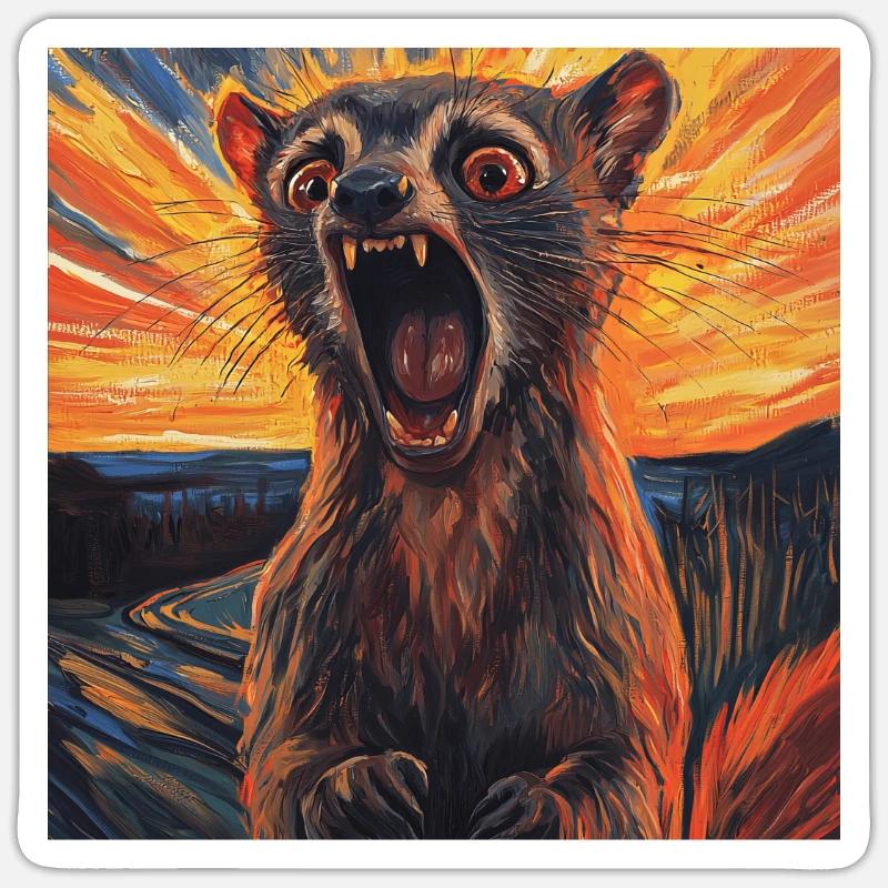 Sticker Größe S (10 x 10 cm) - 