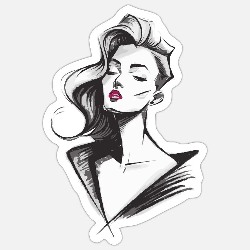 Sticker Größe S (10 x 10 cm) - 