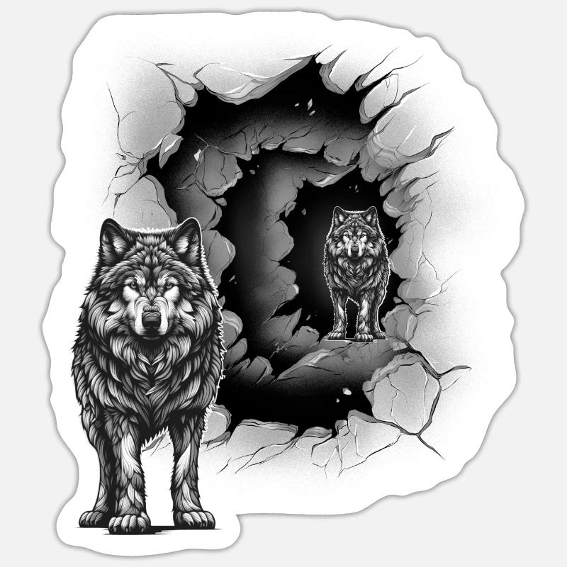 Sticker taille S (10 x 10 cm) - 