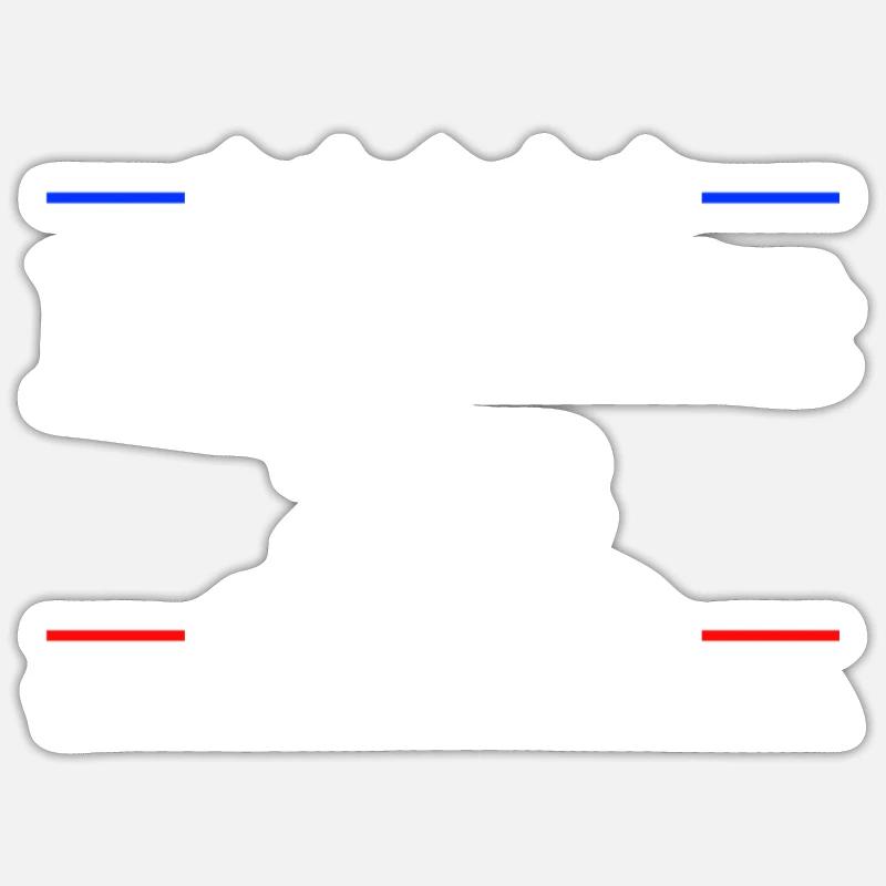 Jésus-Christ 2028 : le seul espoir pour Ameri Sticker taille S (10 x 10 cm)