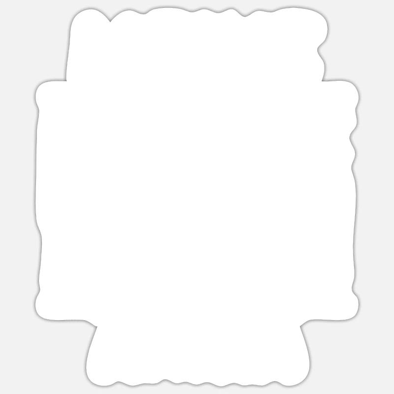 Anika - Sticker Größe S (10 x 10 cm) - Mattweiß