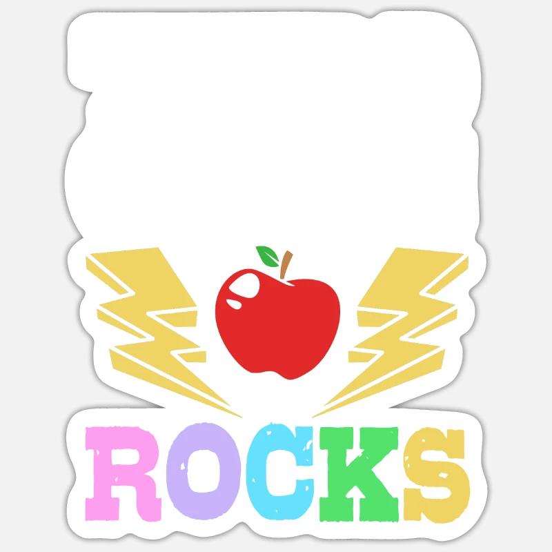 3rd Grade - Sticker size S (10 x 10 cm) - white matte