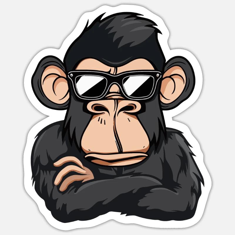 Sticker Größe S (10 x 10 cm) - 