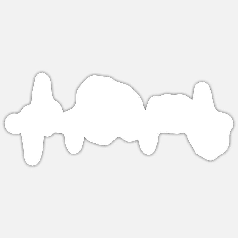 Sticker Größe S (10 x 10 cm) - 