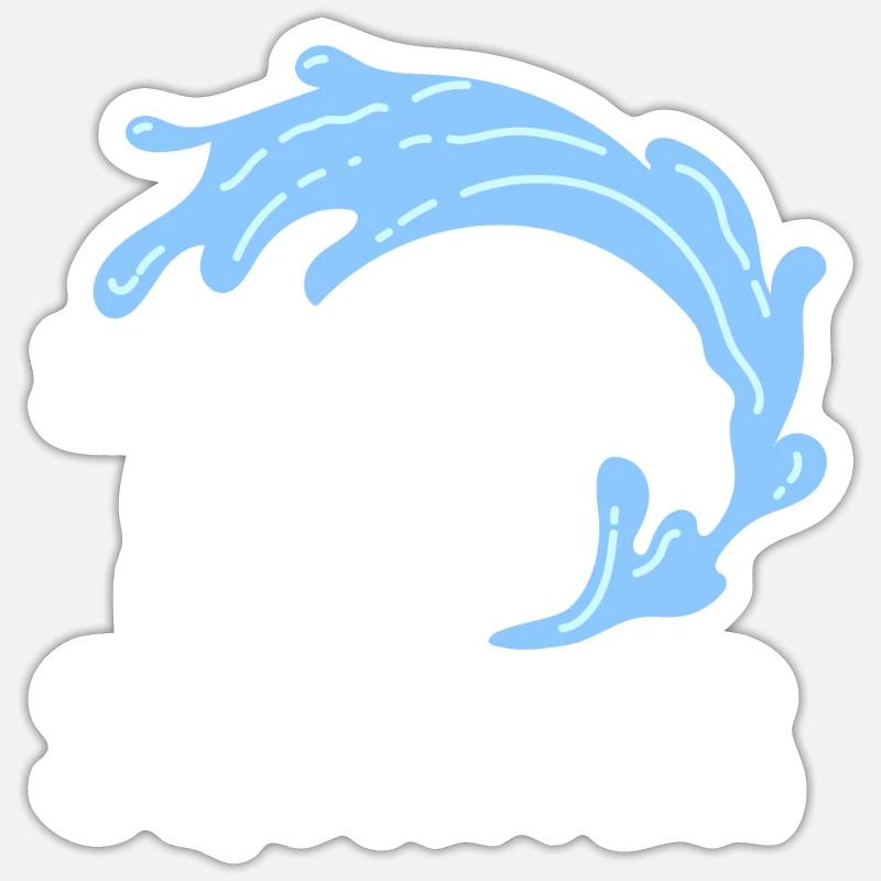 Squirter Des graphismes créatifs pour s’amuser Sticker taille S (10 x 10 cm)