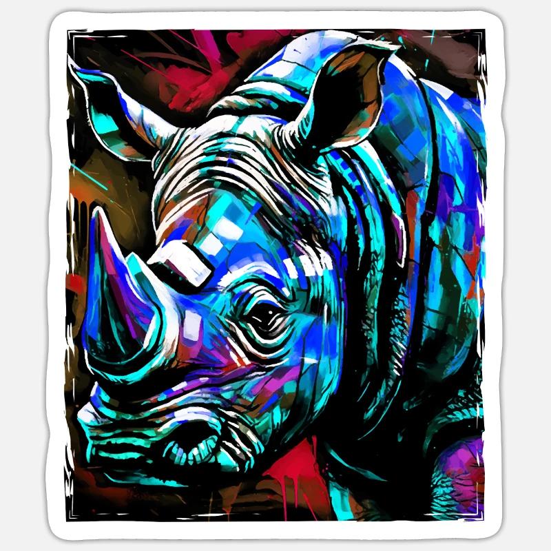 Sticker Größe S (10 x 10 cm) - 