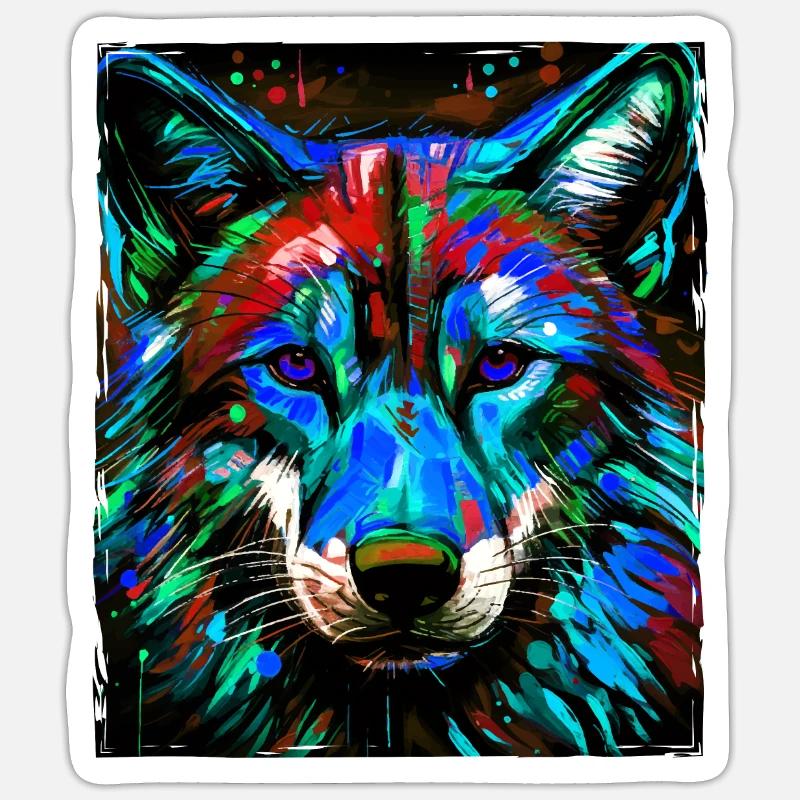 Sticker Größe S (10 x 10 cm) - 