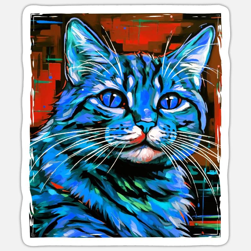 Sticker Größe S (10 x 10 cm) - 
