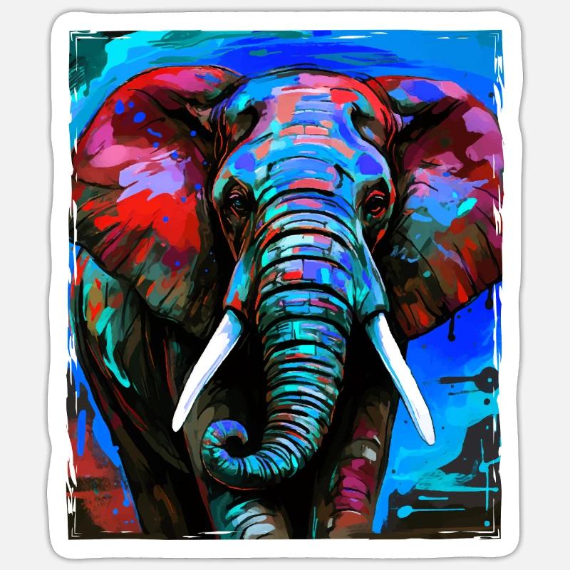 Sticker Größe S (10 x 10 cm) - 