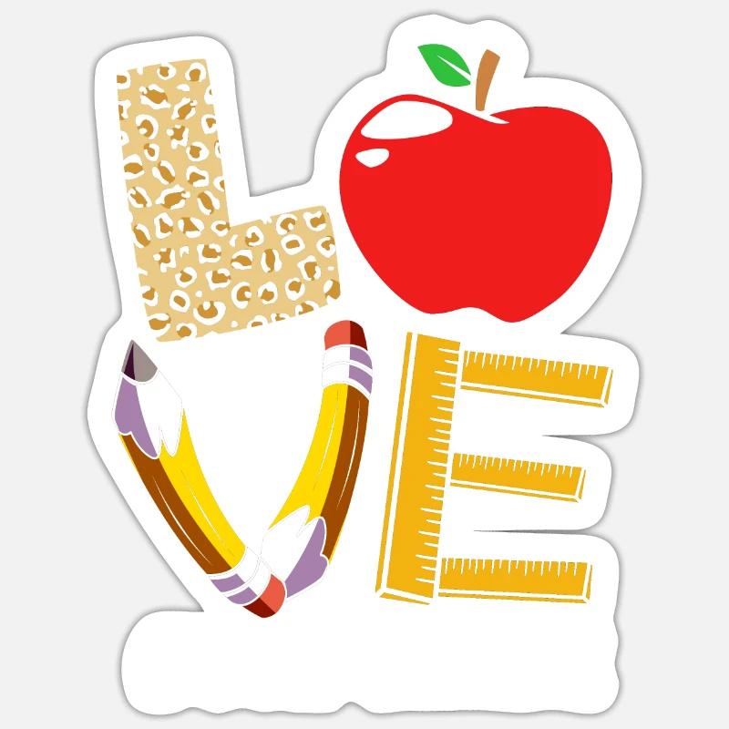 6ème - Sticker taille S (10 x 10 cm) - blanc mat