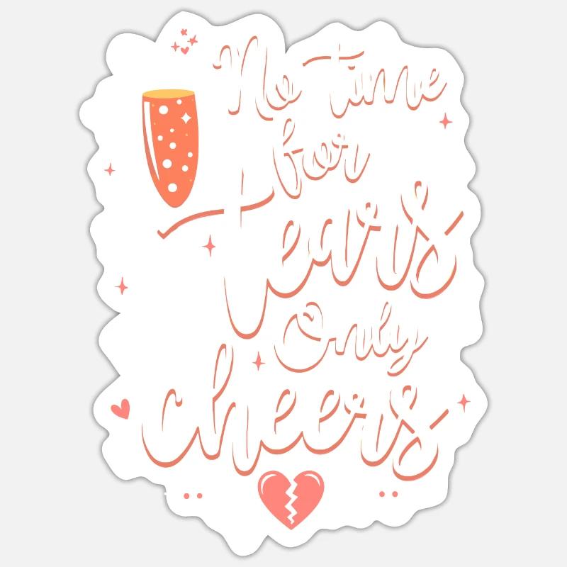 separation empowerment, self-love, new beginnings - Sticker size S (10 x 10 cm) - white matte