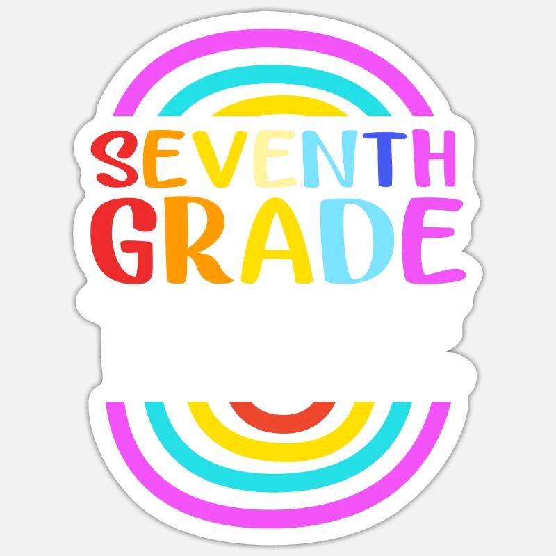 5e - Sticker taille S (10 x 10 cm) - blanc mat