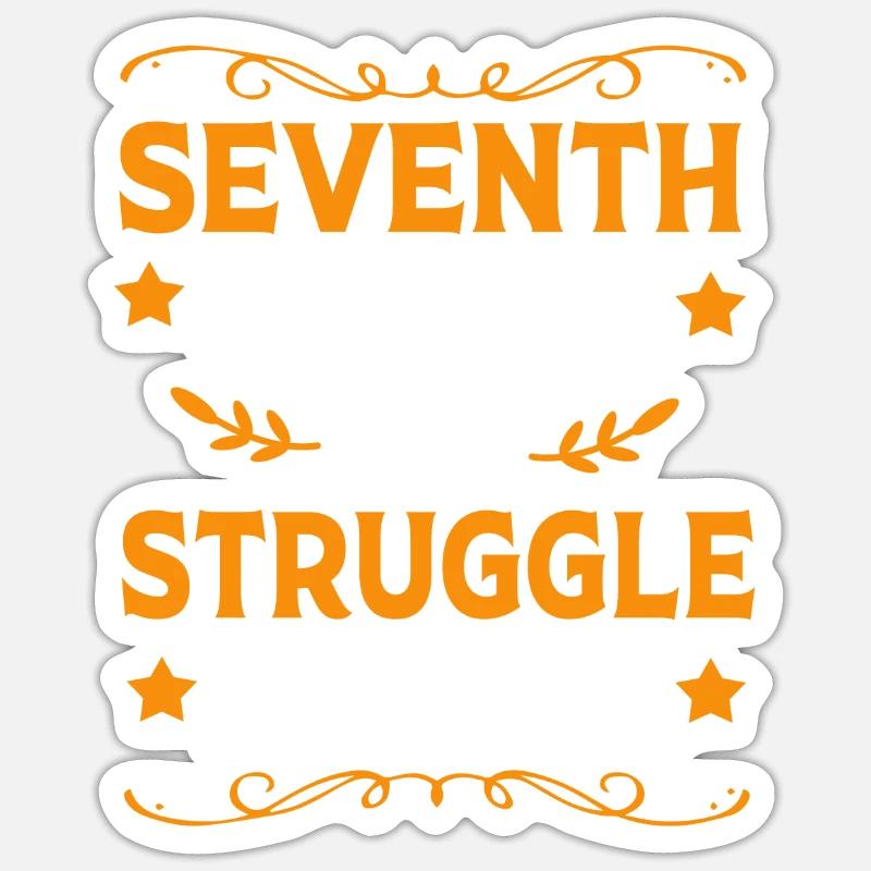 5e - Sticker taille S (10 x 10 cm) - blanc mat