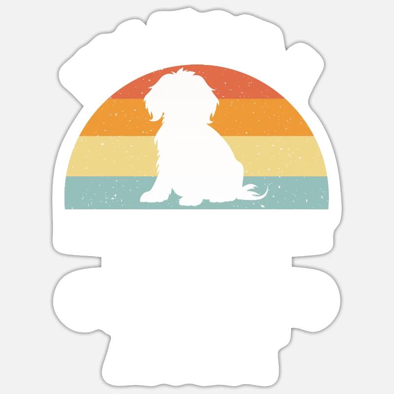 Cockapoo Gifts - Sticker size S (10 x 10 cm) - white matte