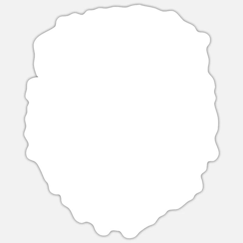 Löwe Design - Sticker size S (10 x 10 cm) - white matte