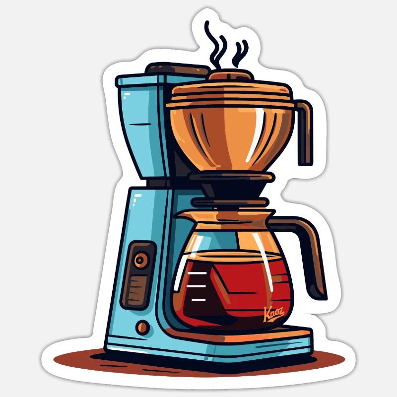 Percolator Sticker size S (10 x 10 cm)