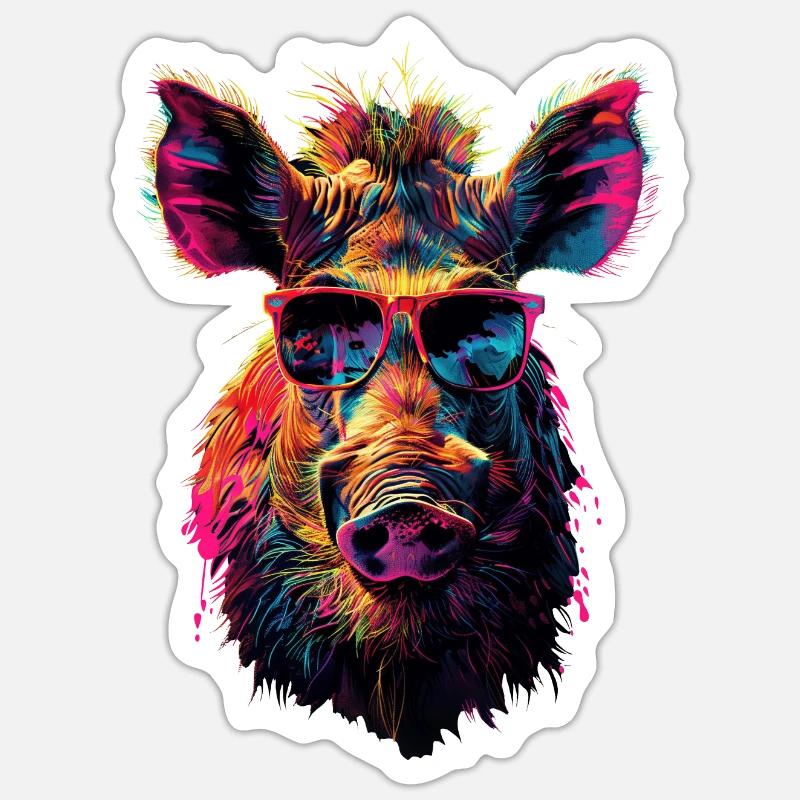 Sticker Größe S (10 x 10 cm) - 