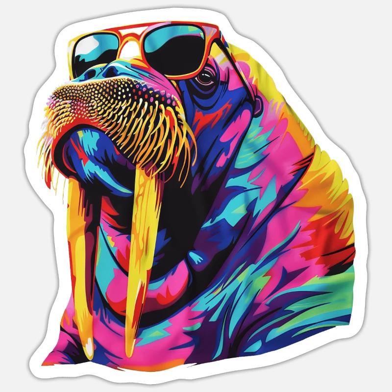 Sticker Größe S (10 x 10 cm) - 