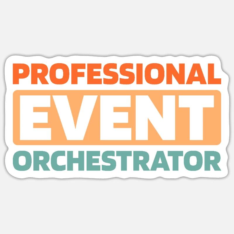 Event planner Sticker size S (10 x 10 cm)