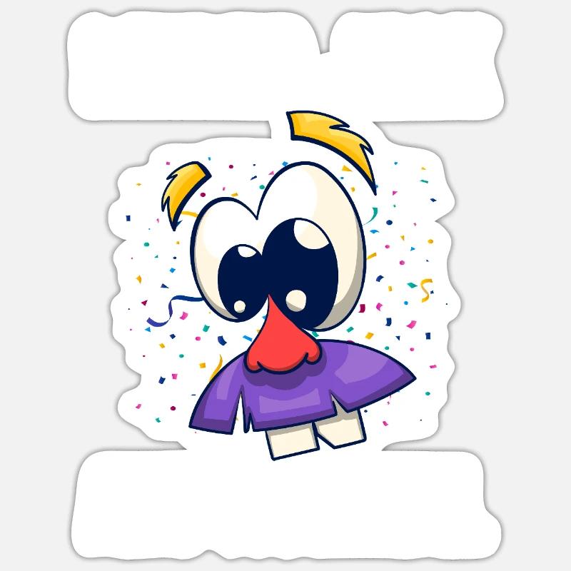 Sticker taille S (10 x 10 cm) - 