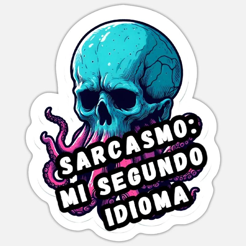 Sarcasm Sticker size S (10 x 10 cm)