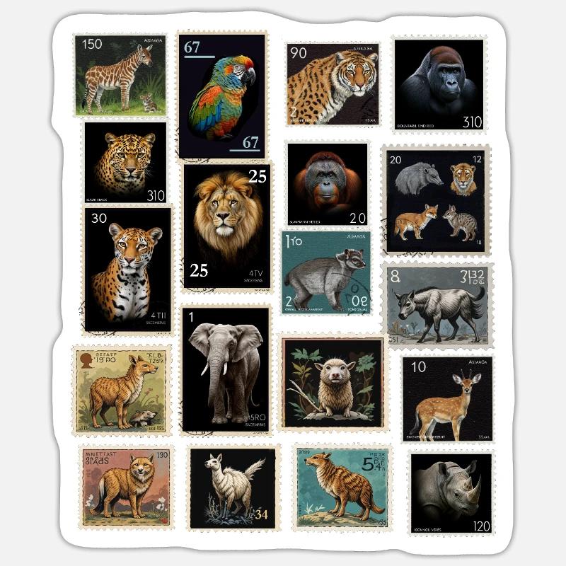 Sticker taille S (10 x 10 cm) - 
