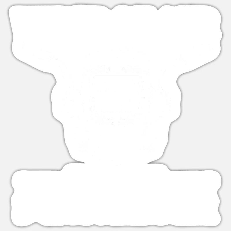 Soudage Soudeurs Soudeurs - Sticker taille S (10 x 10 cm) - blanc mat
