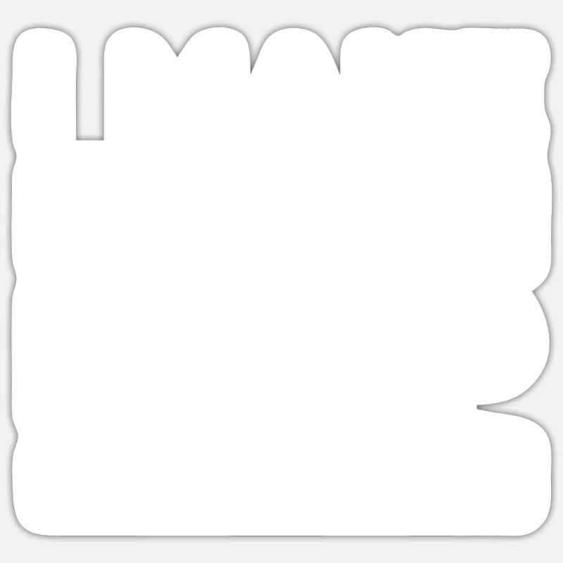 Sticker Größe S (10 x 10 cm) - 